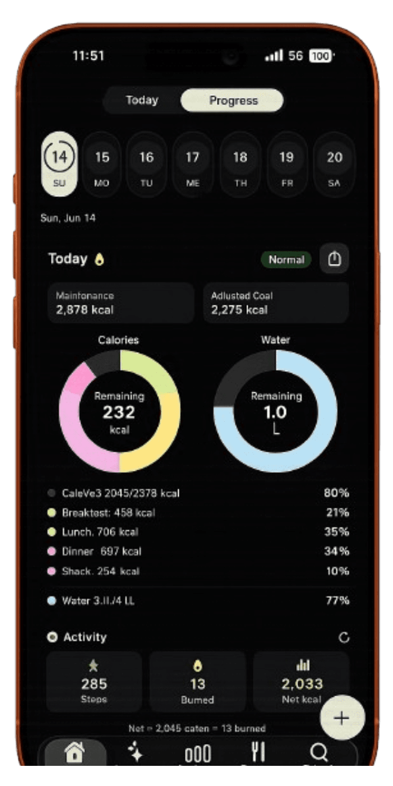 Your day, at a glance